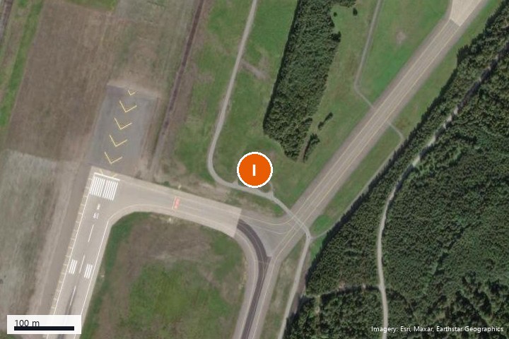 Map excerpt around I