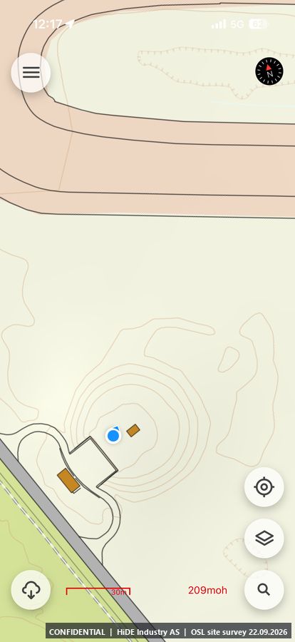 IMG_8545 · Norgeskart screenshot at stop A