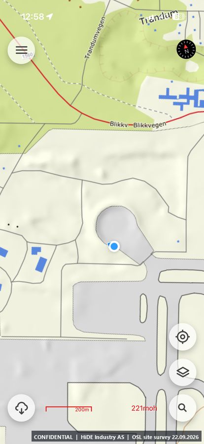 IMG_8614 · Norgeskart screenshot at stop C